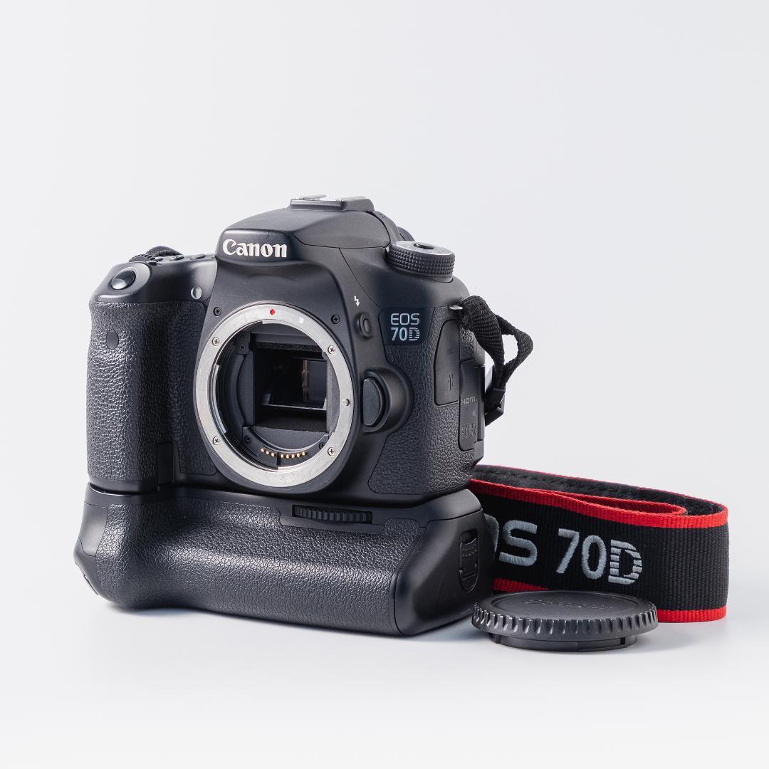 Canon EOS 70D バッテリーグリップ BG-E14 バッテリー2個付き