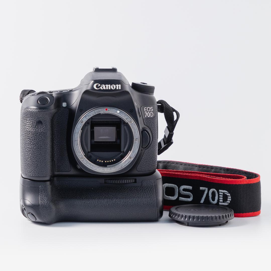 Canon EOS 70D バッテリーグリップ BG-E14 バッテリー2個付き