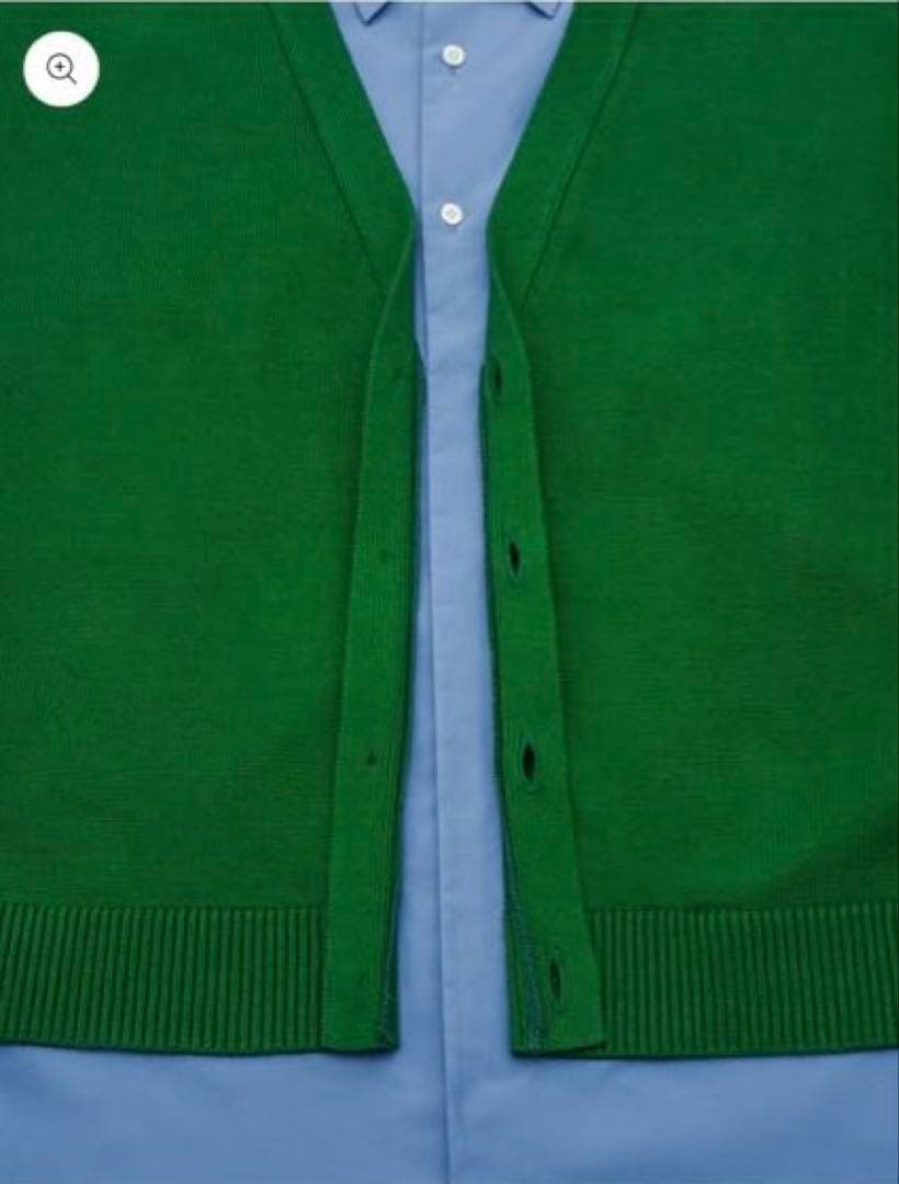 最終価格！新品KNITCARDIGANDETAIL LAYEREDSHIRT