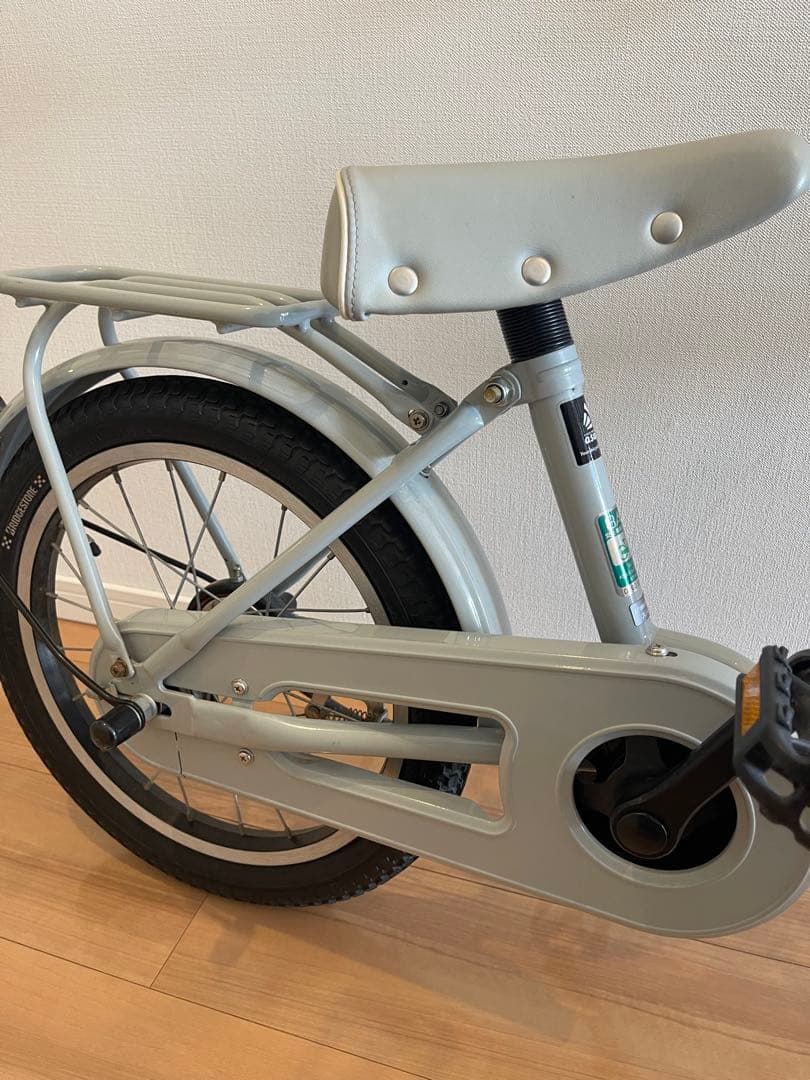 m&m's-83様　美品bikke 16インチ ブルーグレー子供用自転車補助輪付