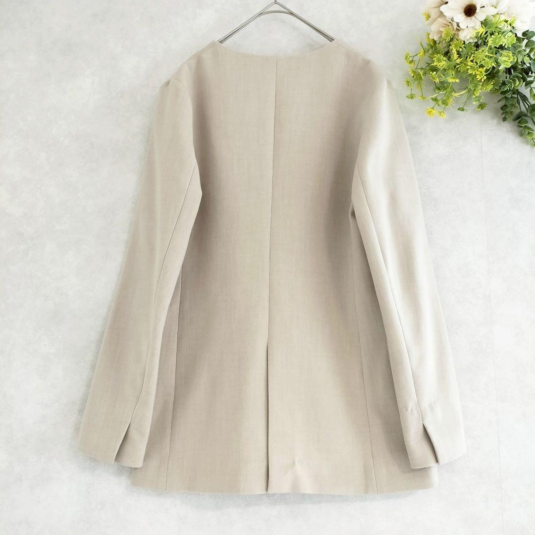 【くるみ餅さま専用】グリーンレーベルリラクシング　ノーカラー　ダブル　ジャケット