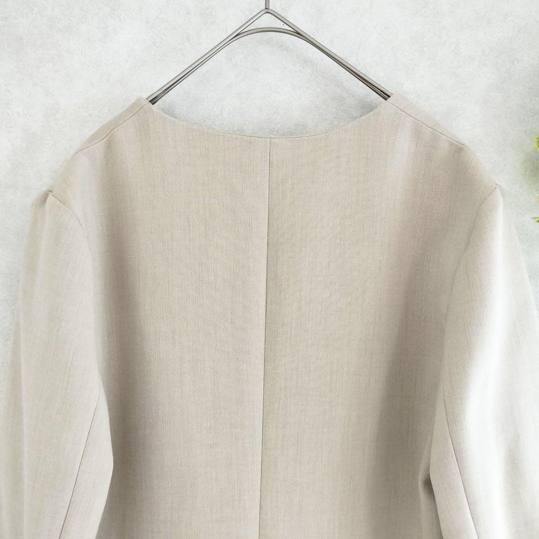 【くるみ餅さま専用】グリーンレーベルリラクシング　ノーカラー　ダブル　ジャケット