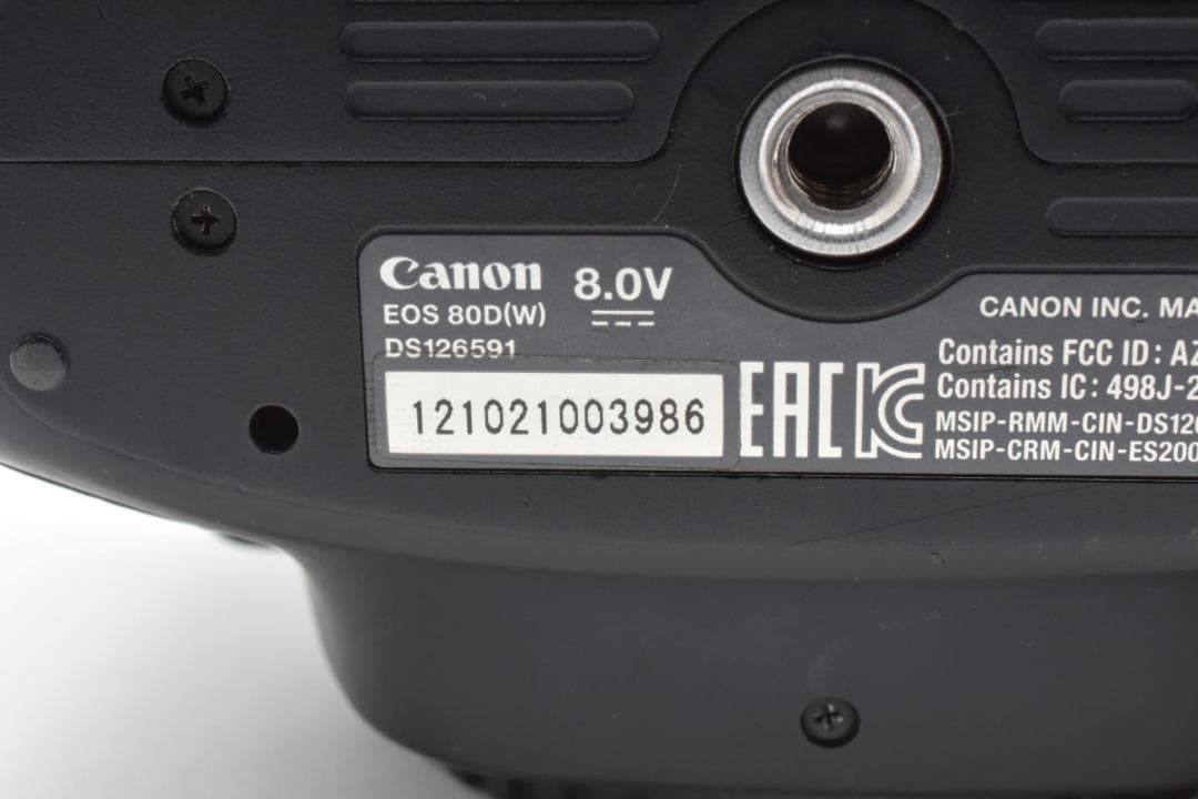 スマホ転送OK⭐️Canon EOS 80D 標準レンズセット USM 元箱付き