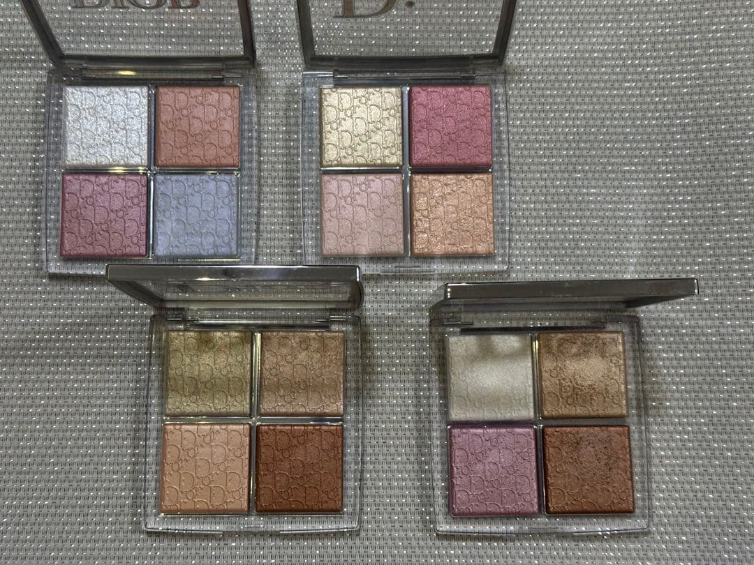 (旧)Diorバックステージ フェイスグロウパレット4個セット