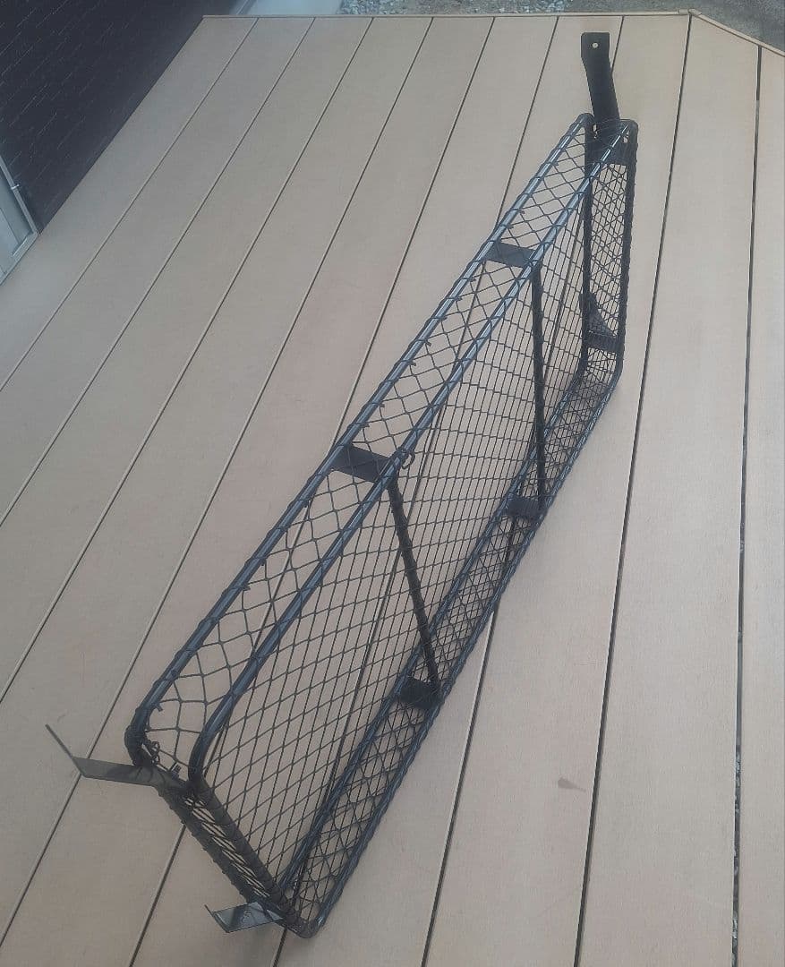 エブリイワゴン　ハイルーフ用室内ラック（黒）