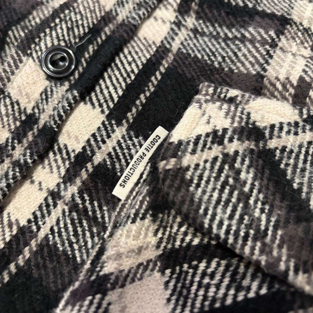 COOTIE PRODUCTIONS チェック柄ネルシャツ M クーティー