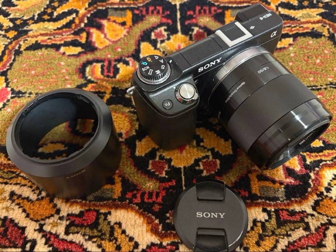 【大幅値下げ】ソニー NEX-6 ミラーレス一眼　レンズ付[SEL50F18]