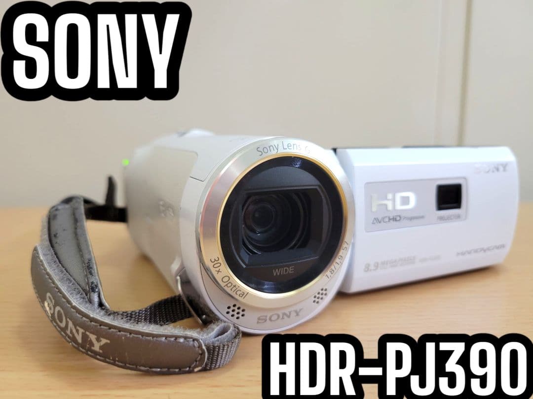 [完動品] SONY HDR-PJ390 ビデオカメラ