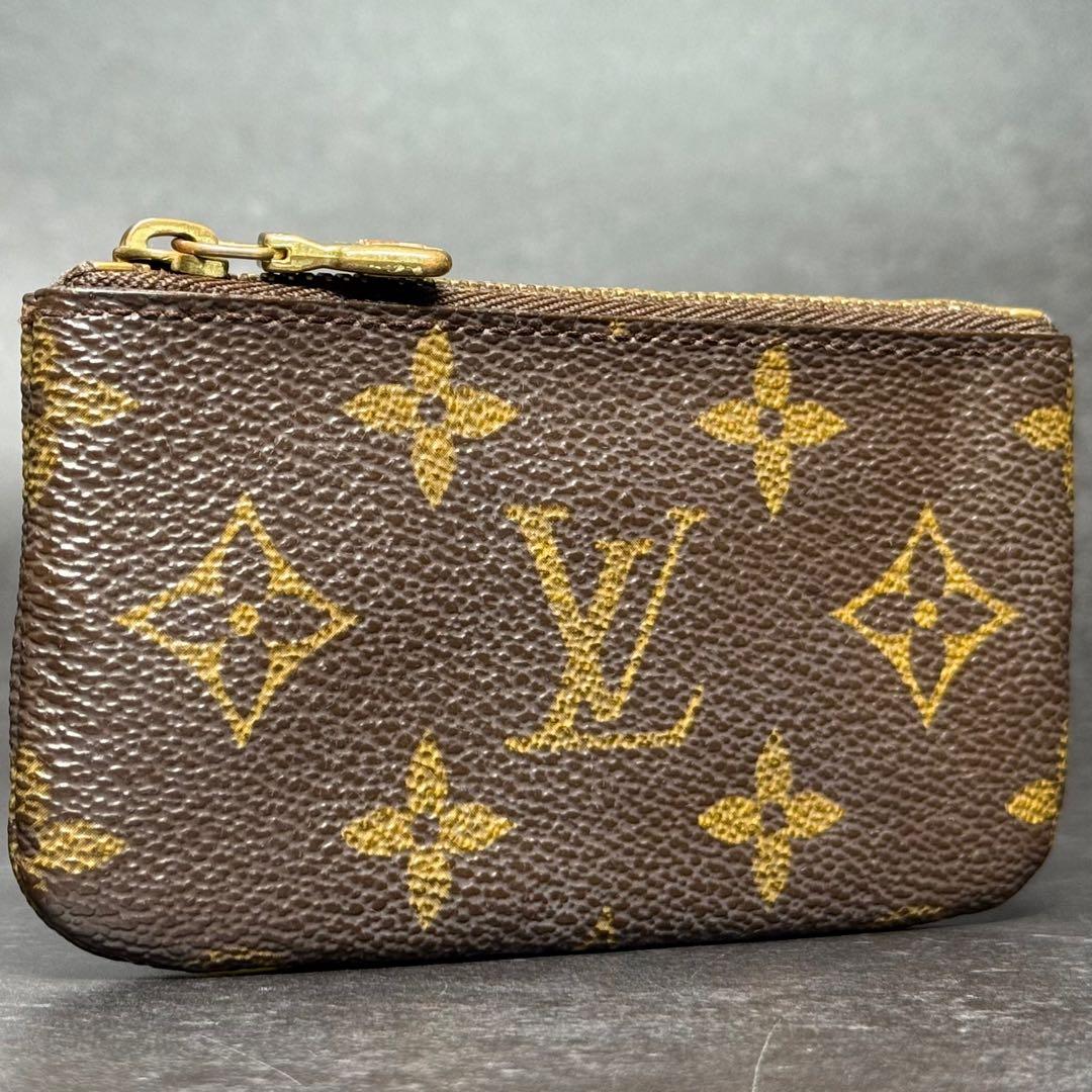 ルイヴィトン モノグラム ポシェットクレ カードケース ケース