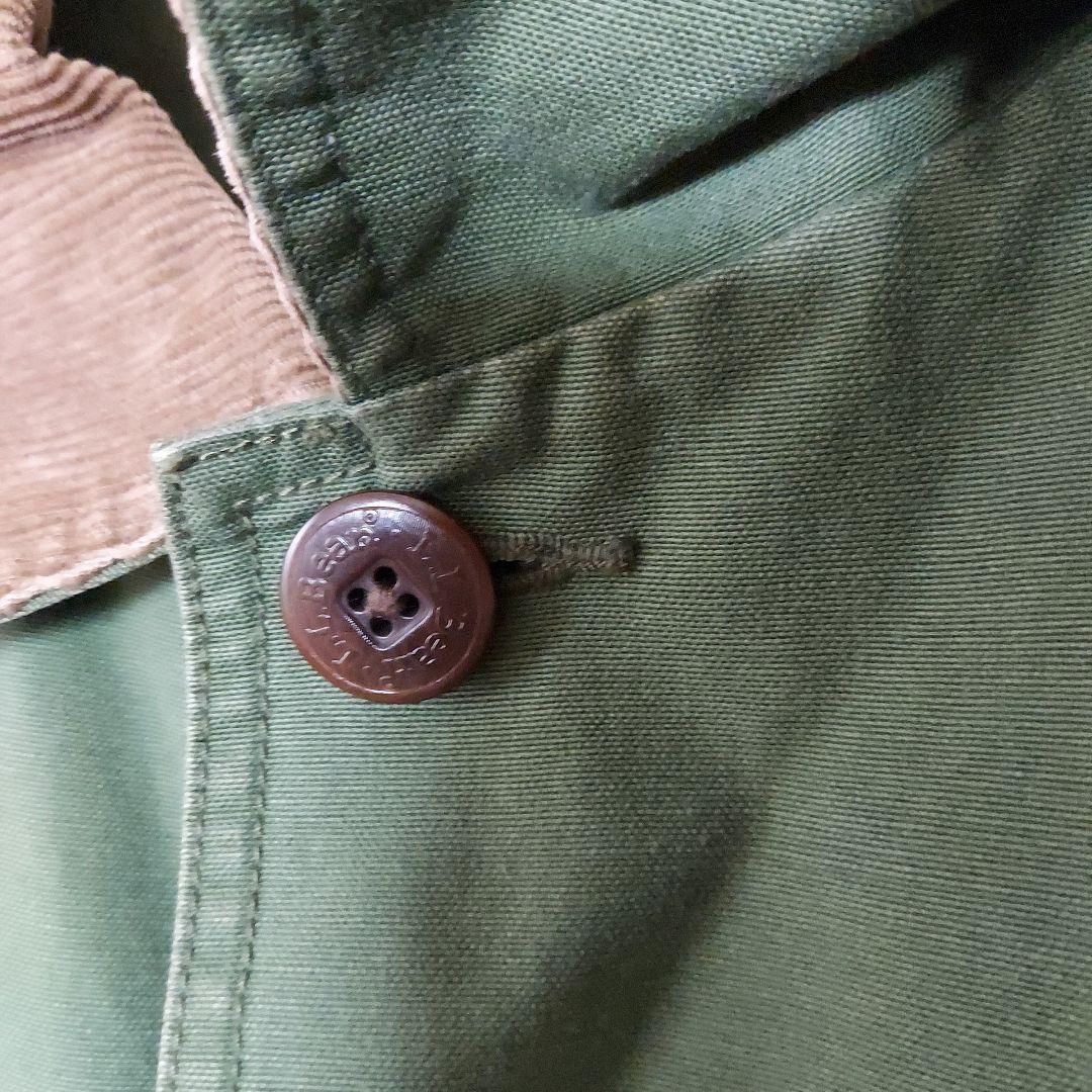 【エルエルビーン】希少 コットンハンティングジャケット XL相当 緑