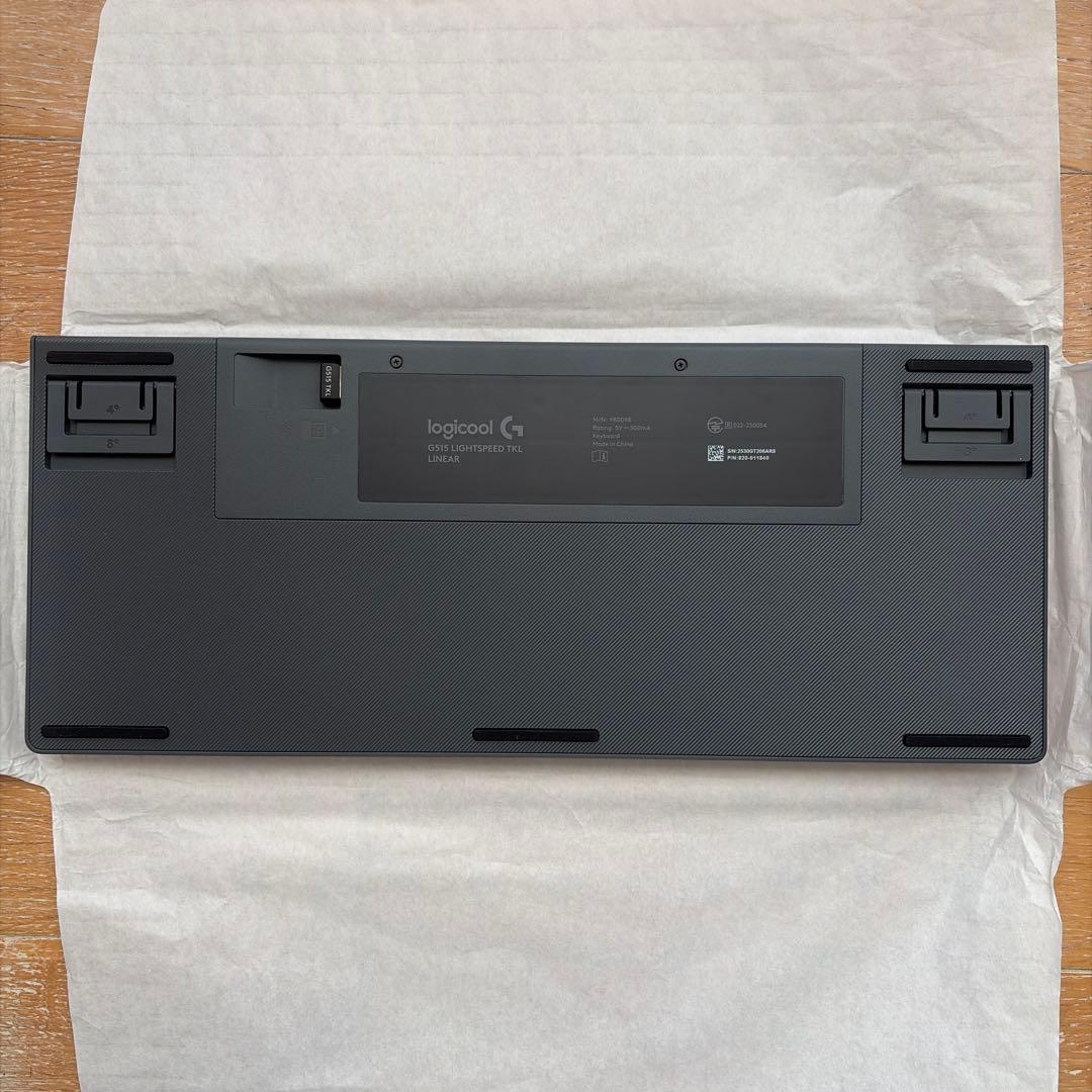 キーボード Logicool G515 LIGHTSPEED TKL