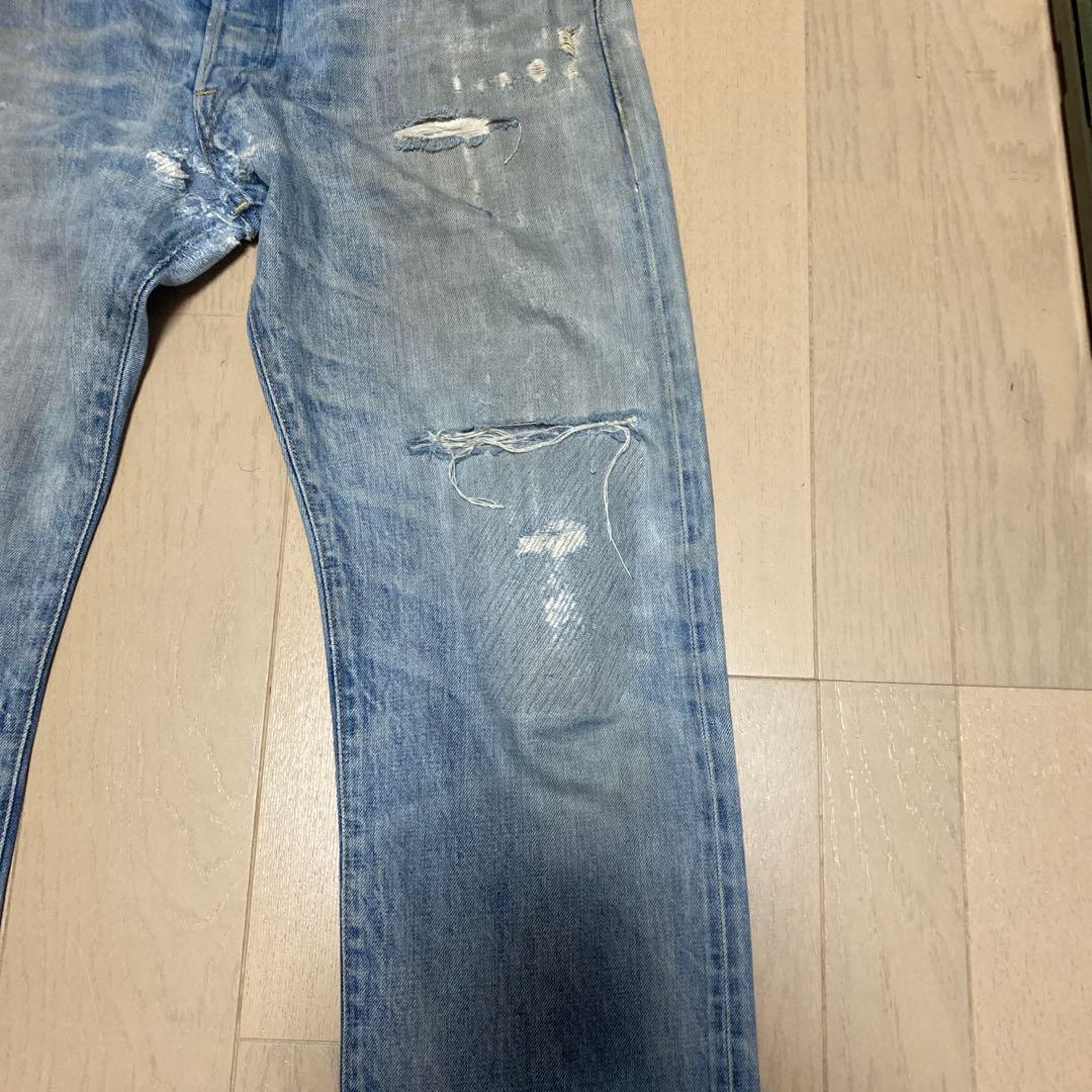 【はやし】【USA製】RRL デニム　コットン/赤耳/33×34