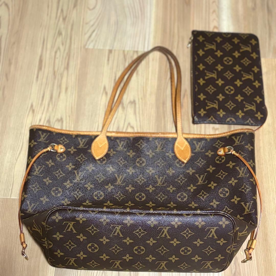 ルイヴィトン ネヴァーフルMM トートバッグ モノグラム