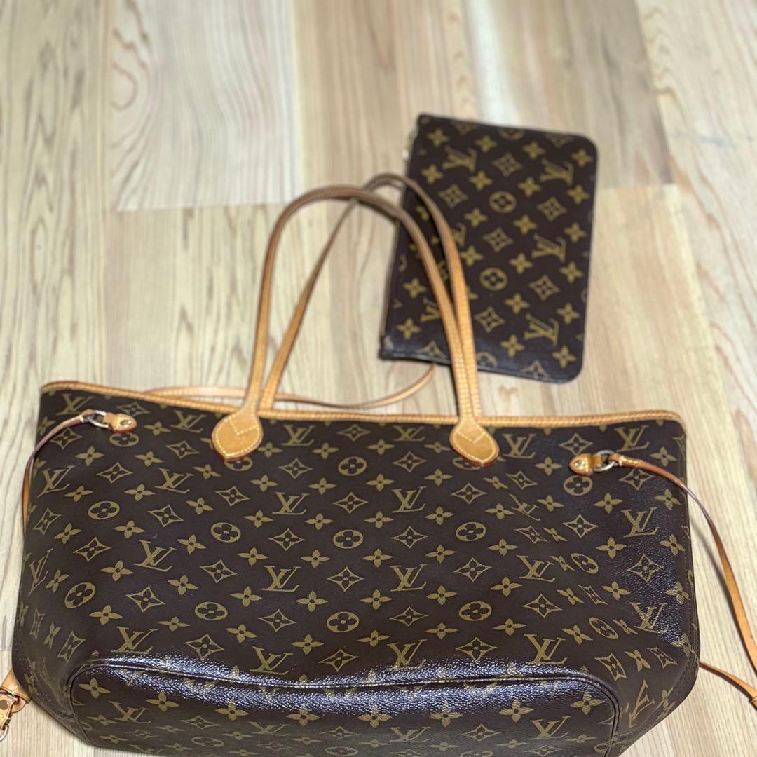 ルイヴィトン ネヴァーフルMM トートバッグ モノグラム
