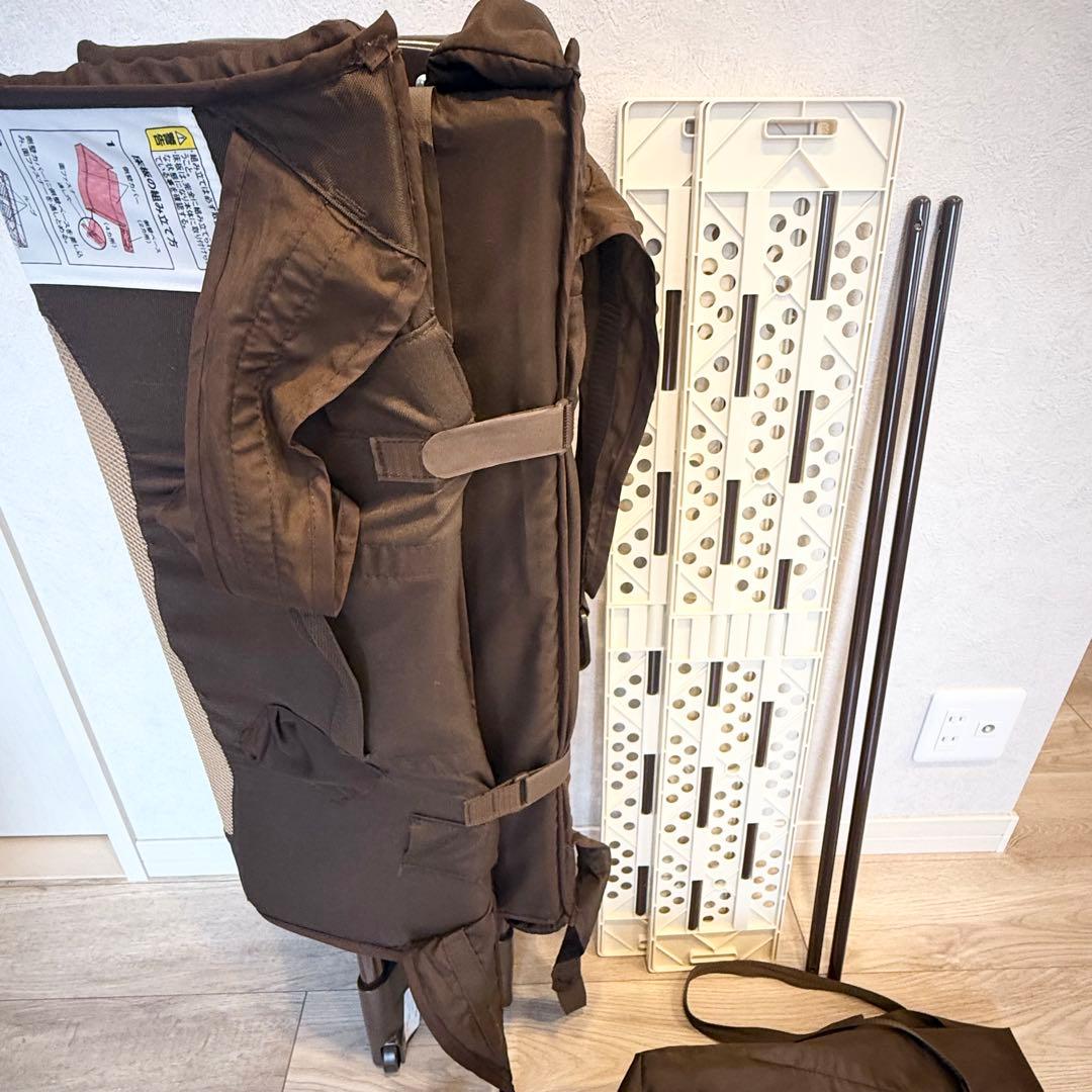 Aprica ココネルエアープラス ベビーベッド ブラウン 9X197CBWJ