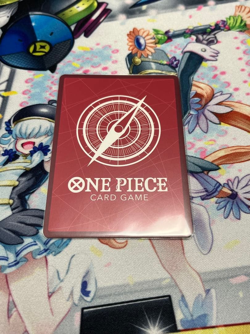 ワンピース　ルフィ　リーダーパラレル　緑紫