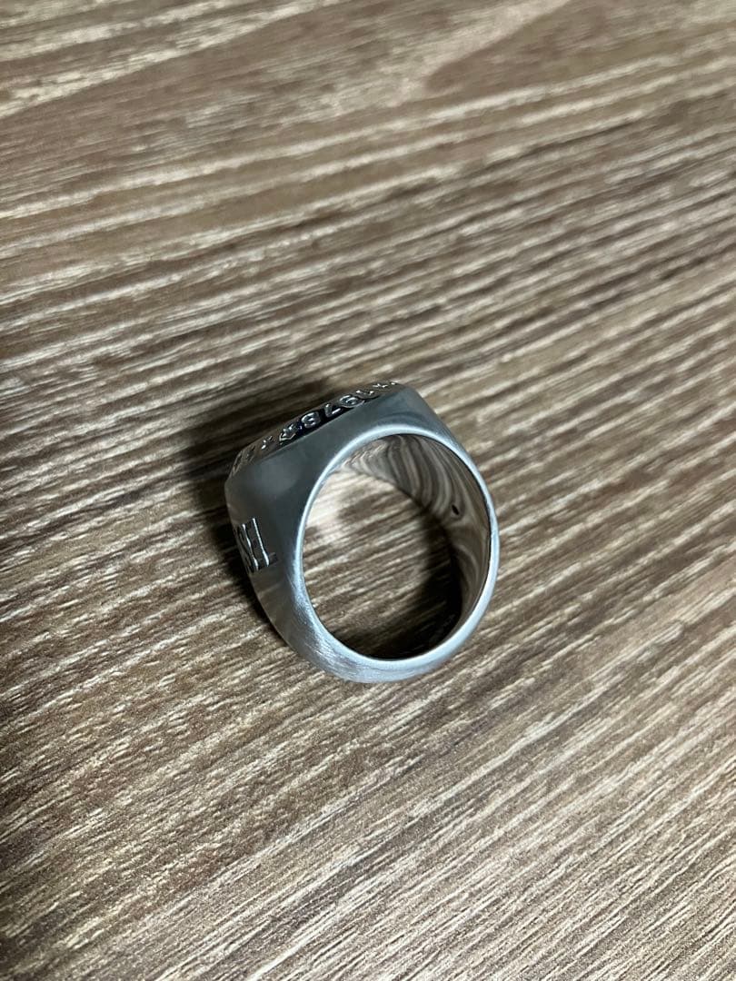 DIESEL リング 18号　ステンレススチール製