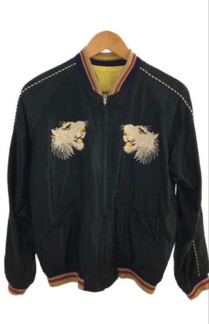 テーラー東洋 スカジャン 黒 Sサイズ