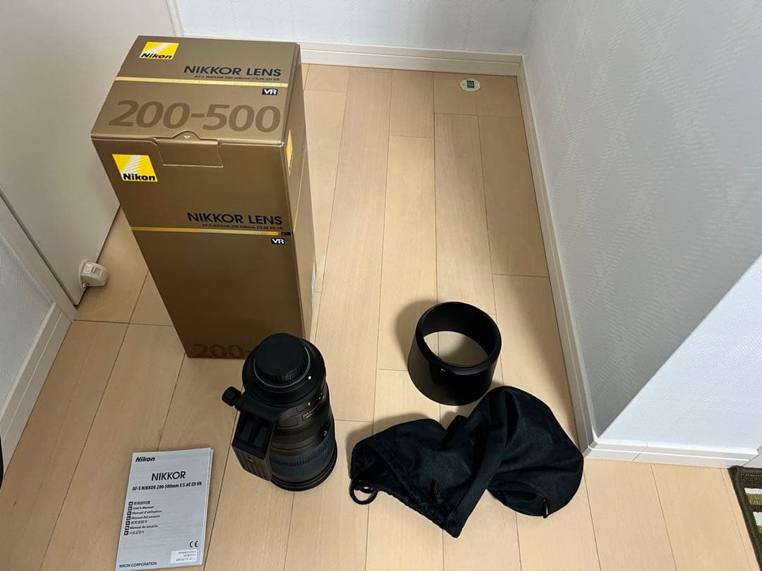 レンズ(ズーム) af-s nikkor 200-500mm f/5.6e ed vr