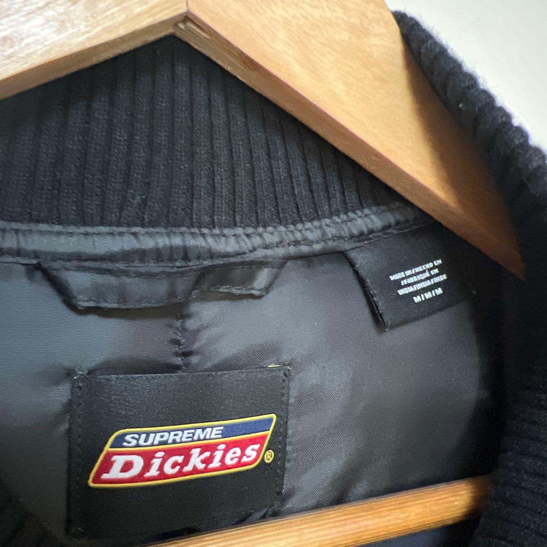 supreme×dickies レザーベスト 23AW