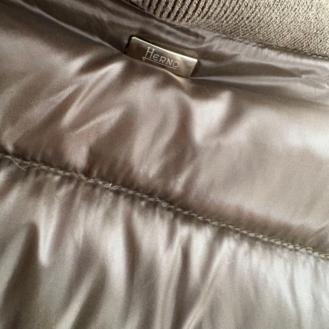 ２点おまとめ　ヘルノ　ダウン　コート　ノーカラー　レディース　42