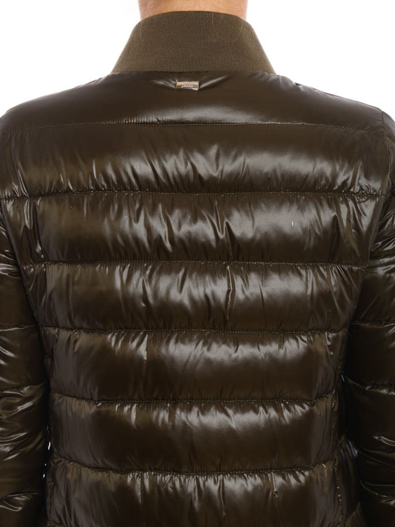 ２点おまとめ　ヘルノ　ダウン　コート　ノーカラー　レディース　42