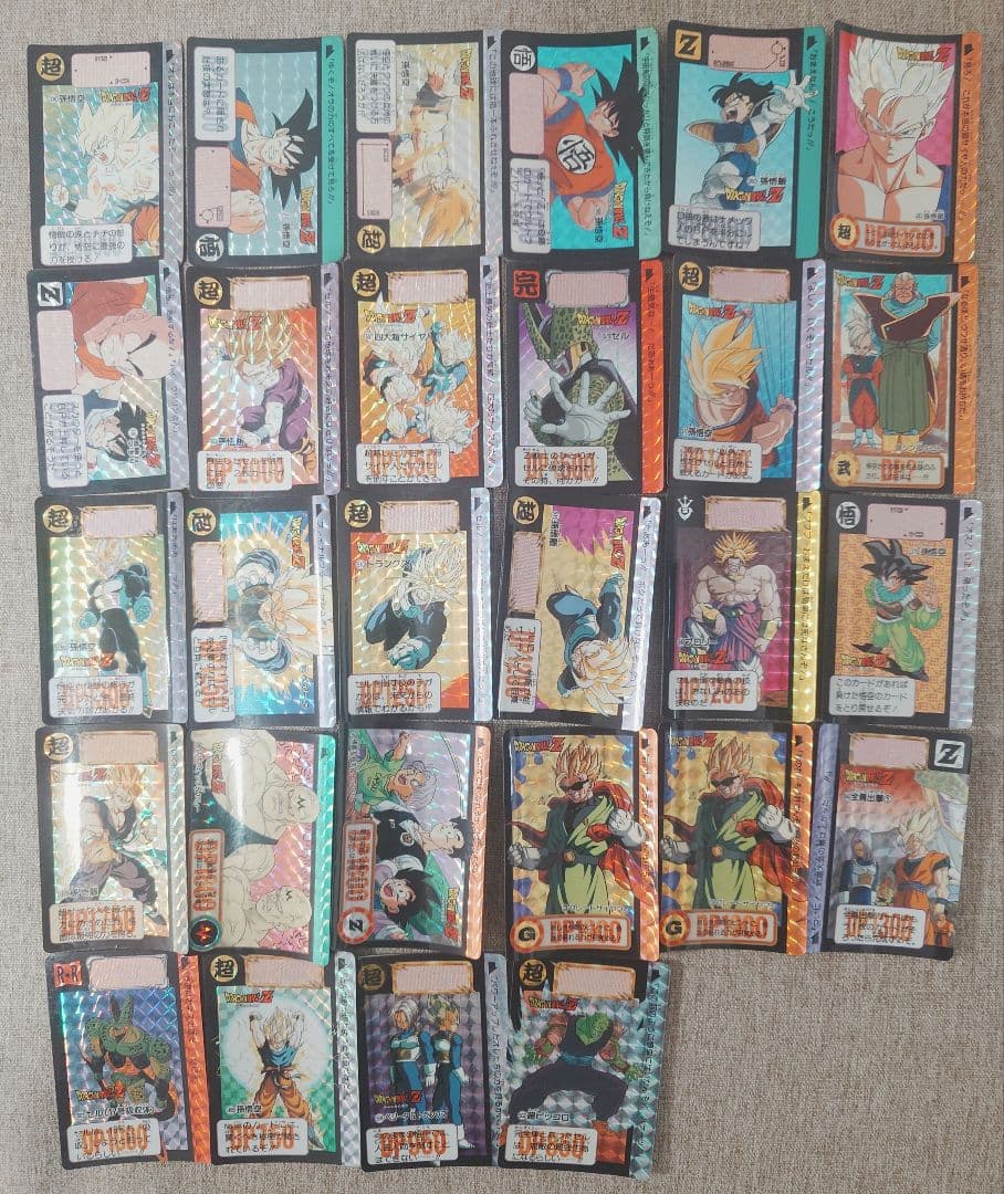 ドラゴンボールカードダス 本弾　28枚セット【1990年】