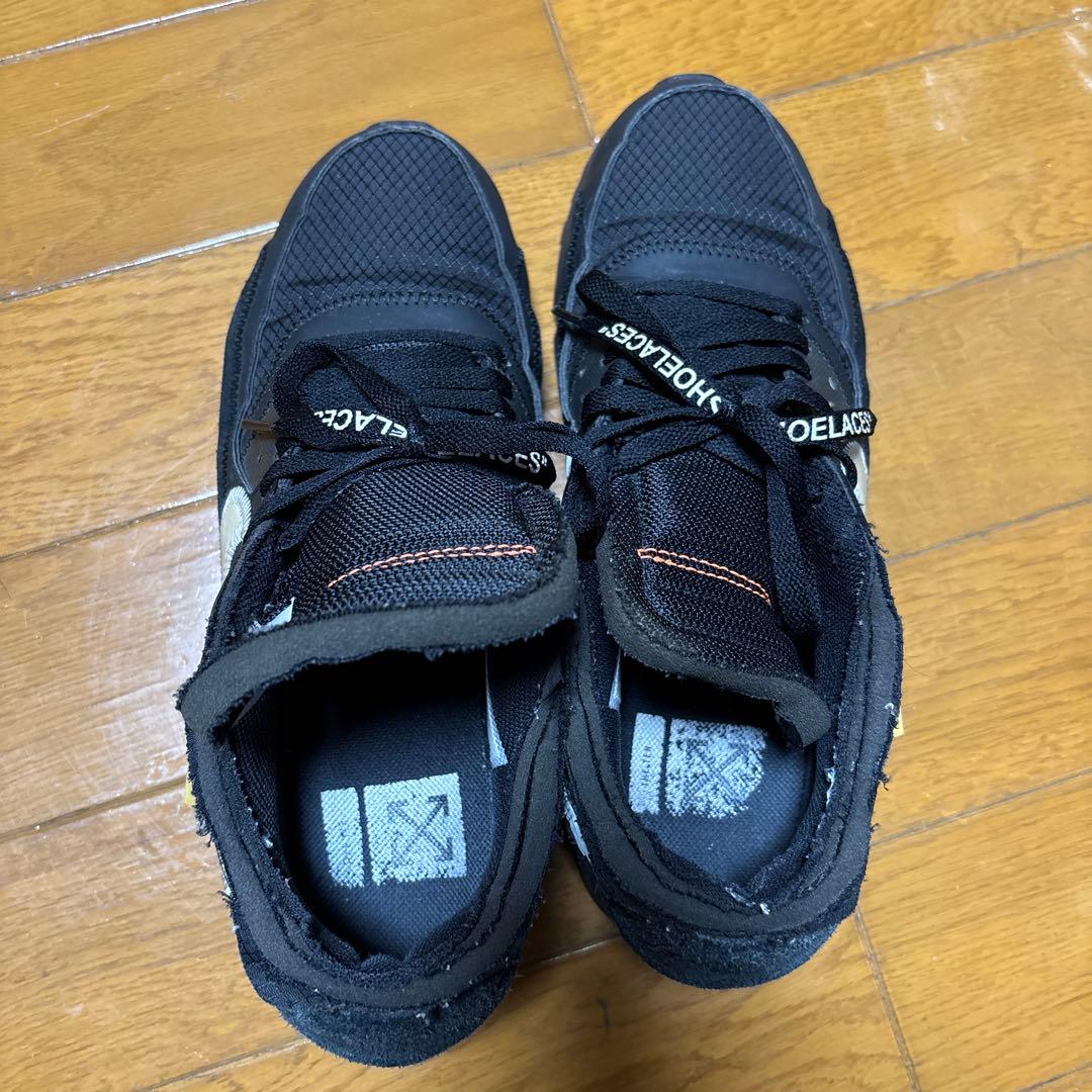 Off-White × Nike Air Max 90 Black THE10