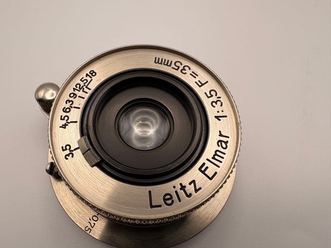 Leitz Elmar 35mm F1.35 レンズ