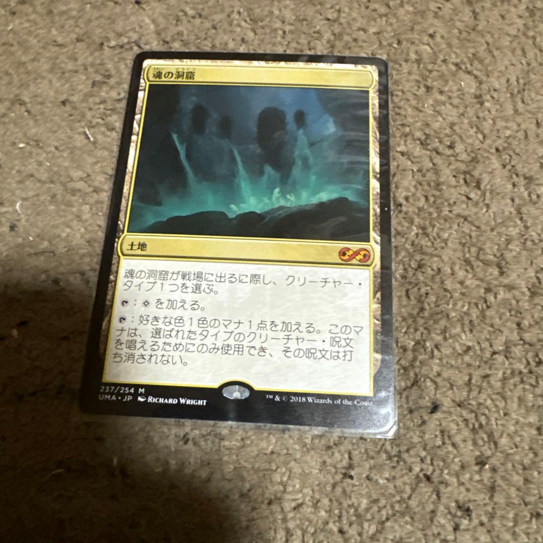 魂の洞窟 土地カード