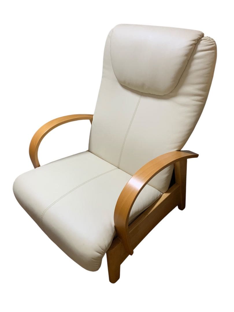 美品 マルニ木工　MARUNI リクライニングチェア　シングルソファ　ラウンジ2