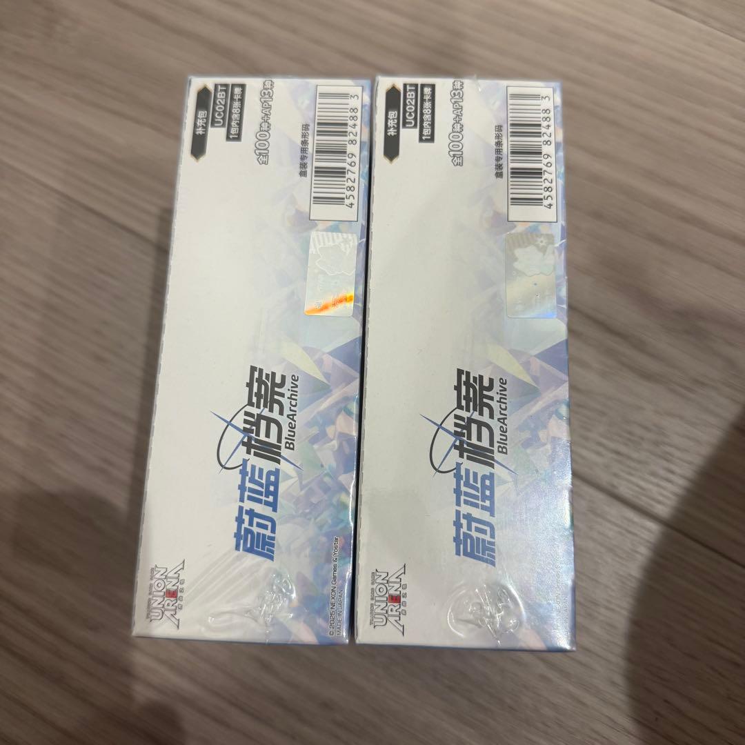 ユニオンアリーナ ブルーアーカイブ 中国 新品2box