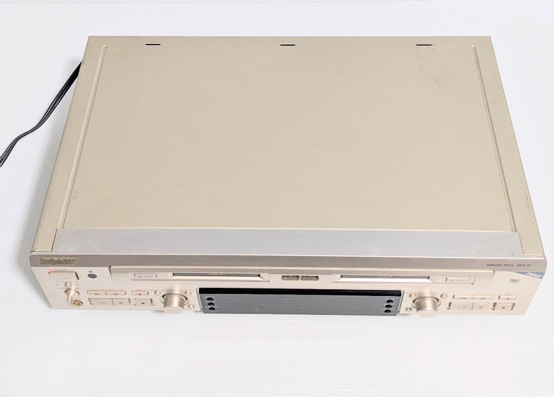 SONY MDS-W1 MDデッキ　ソニー　ダブルMDデッキ