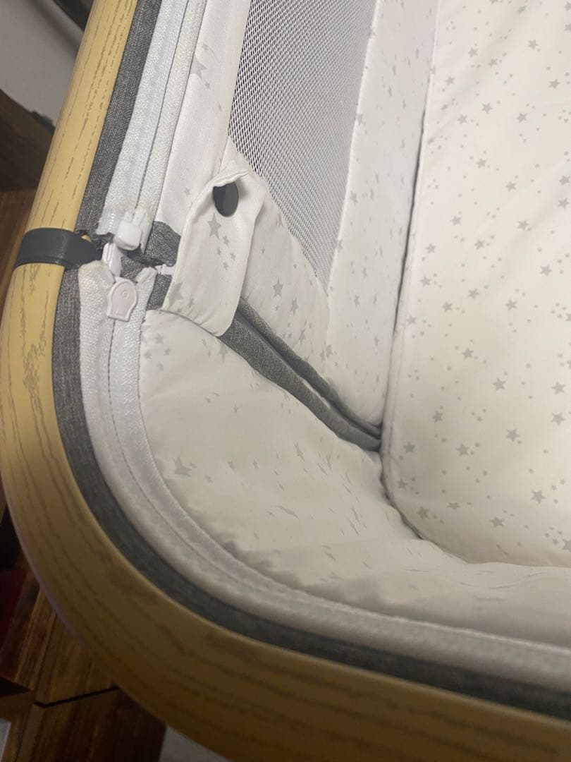 美品✨Maydolly ベビーベッド 乳幼児 添い寝ベッド 3in1キャスター付