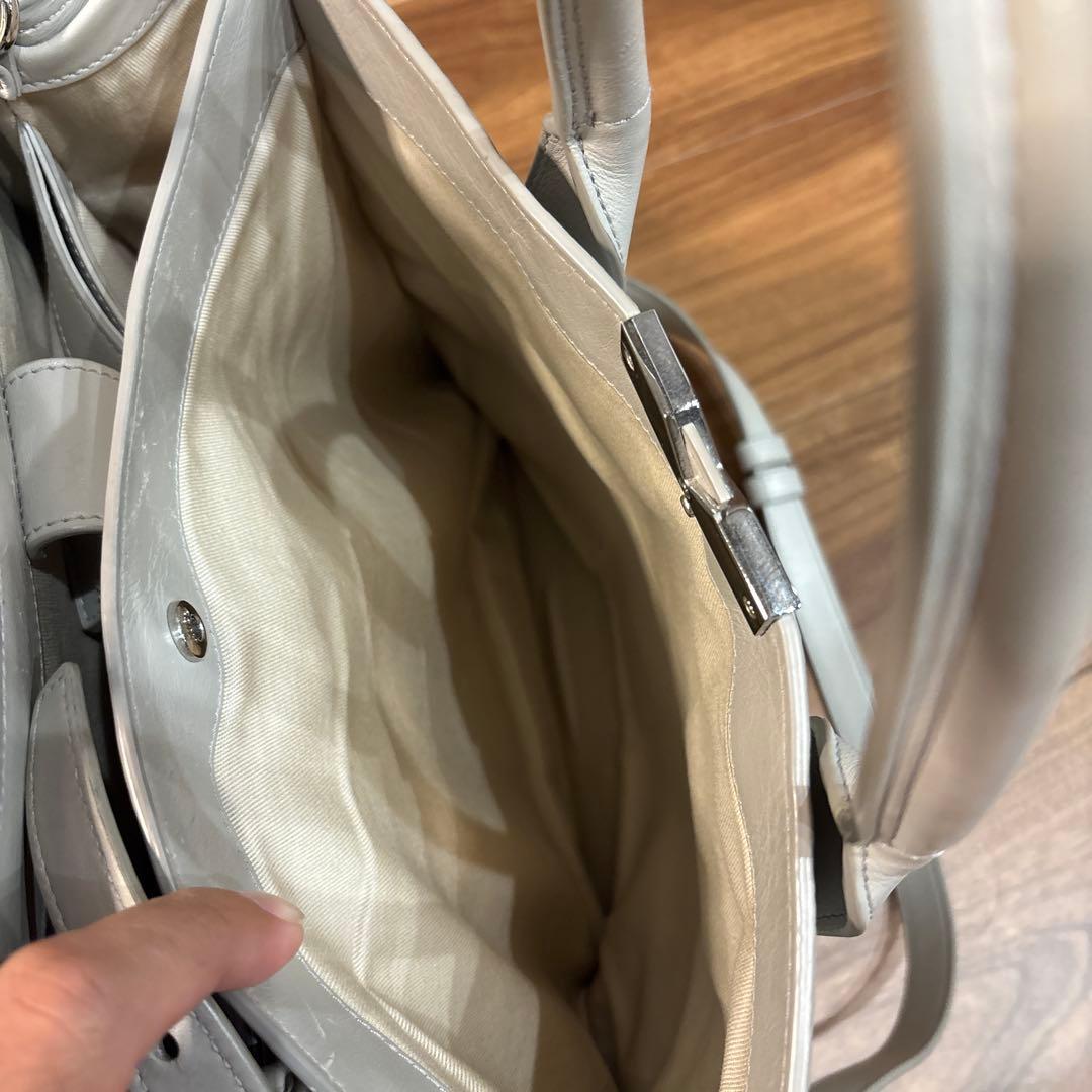 【希少☆美品】HUGO BOSS レザー 本革製 山羊革 2way トートバッグ