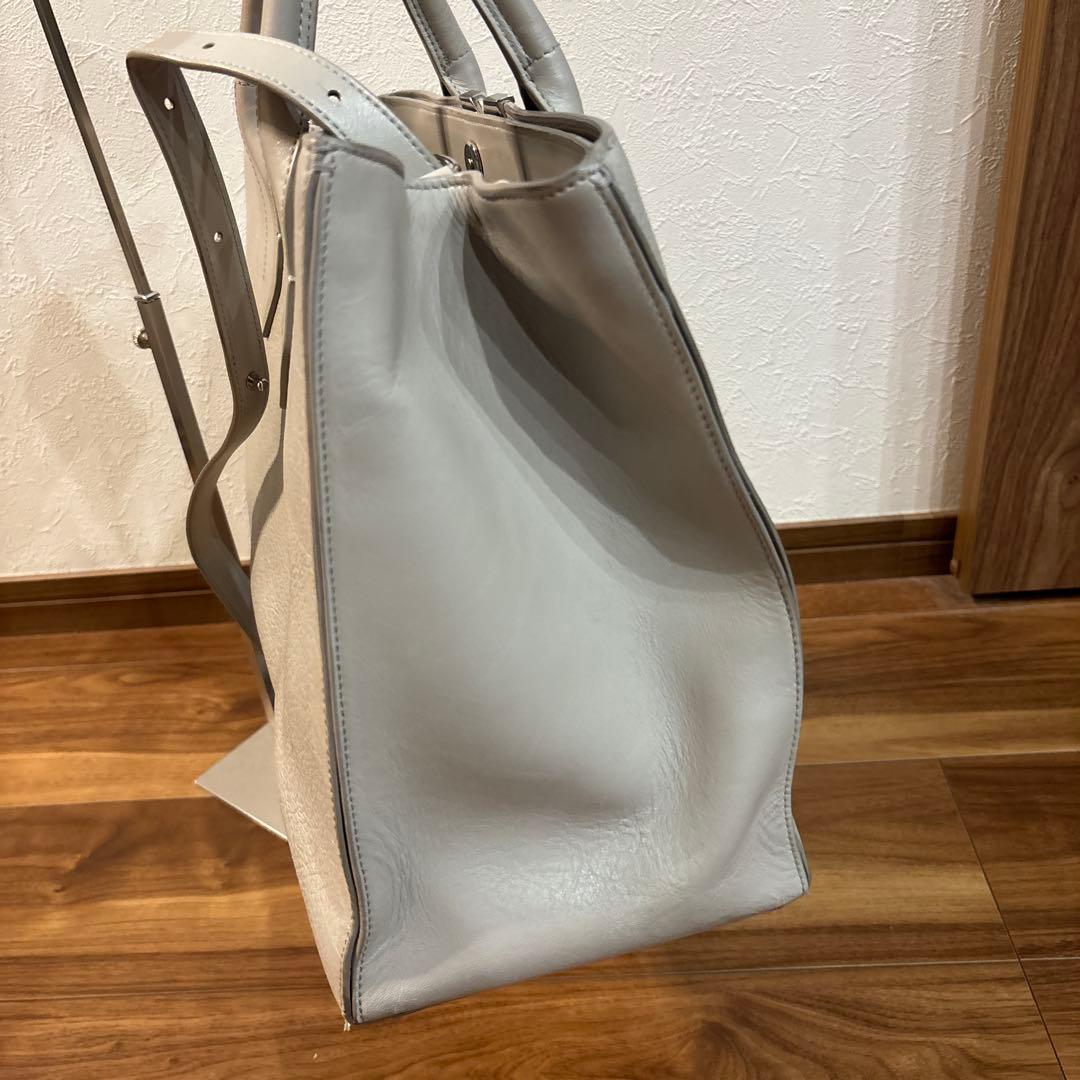 【希少☆美品】HUGO BOSS レザー 本革製 山羊革 2way トートバッグ