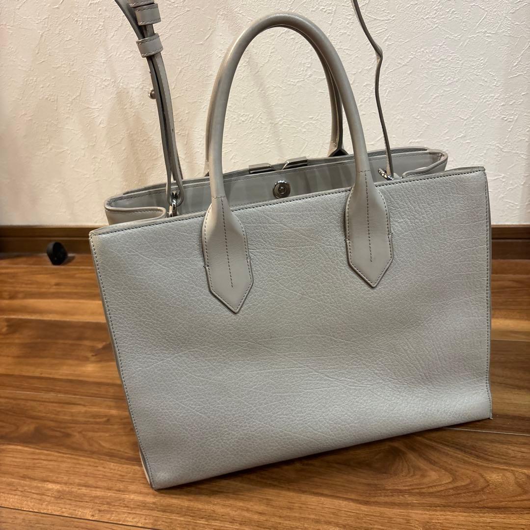 【希少☆美品】HUGO BOSS レザー 本革製 山羊革 2way トートバッグ