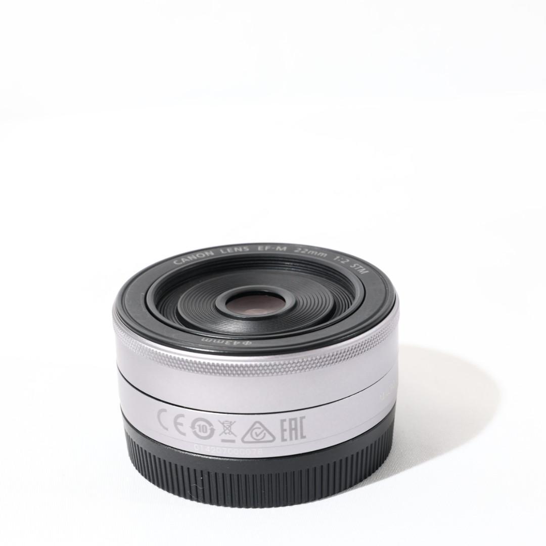 Canon 単焦点広角レンズ EF-M22mm F2 STM シルバー
