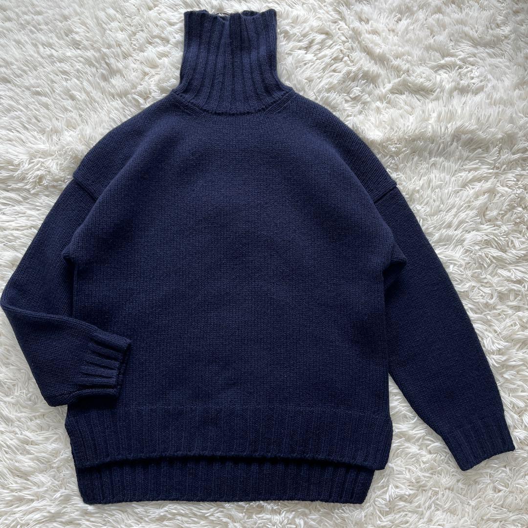 スローン 3Gジーロンラム カシミヤ タートルネックニット SLOANE 2