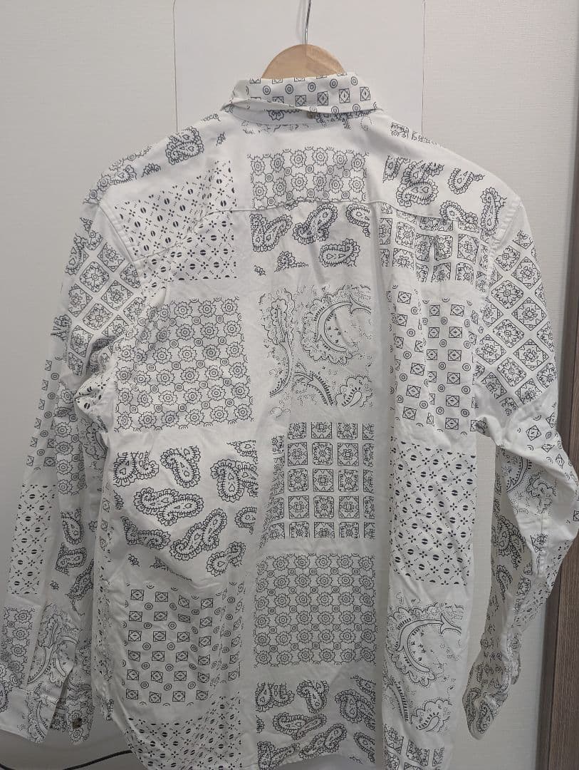 SUPREME シュプリーム　Paisley Grid Shirt