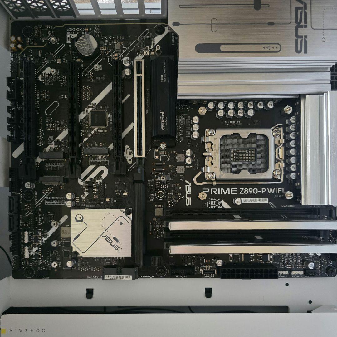 Z890-P　ASUS PRIME　Core Ultra 2　LGA 1851