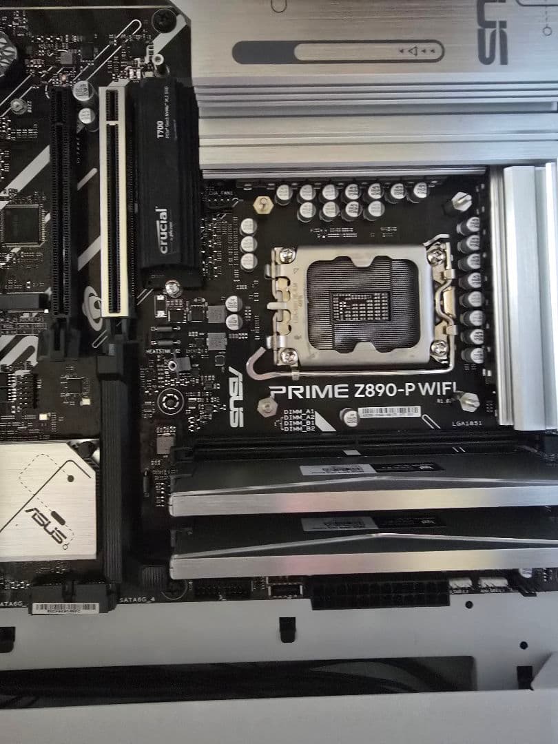 Z890-P　ASUS PRIME　Core Ultra 2　LGA 1851