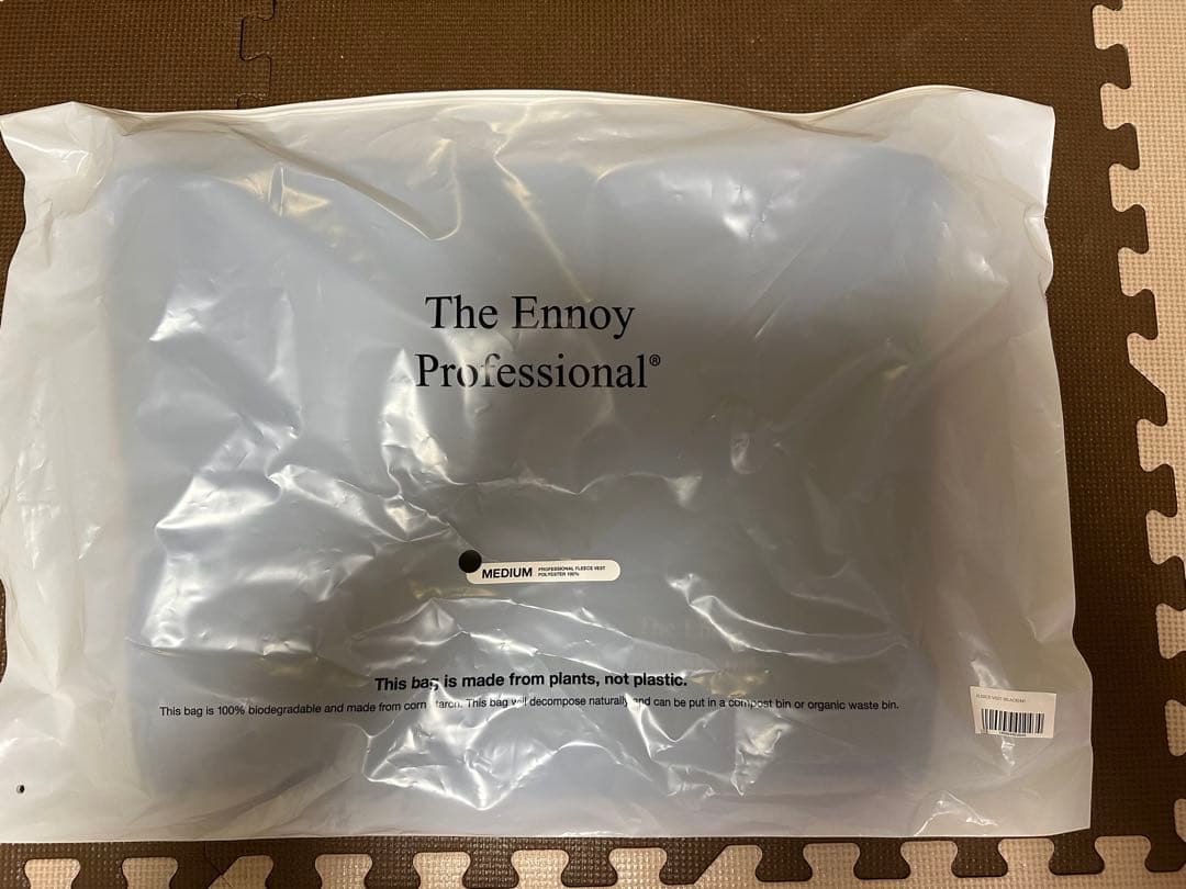 The Ennoy Professional フリースベスト M ブラック