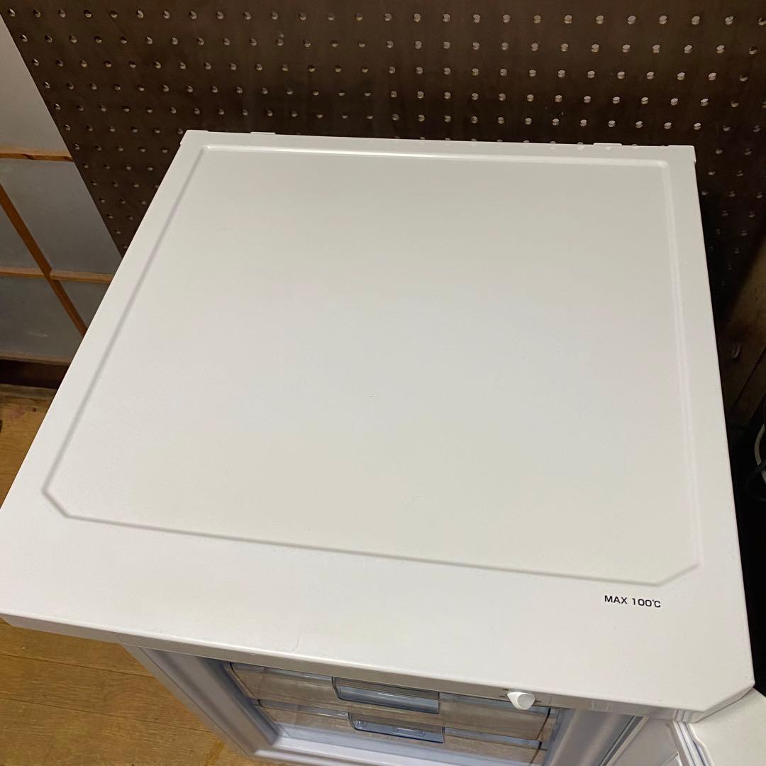 2020年製 IRIS OHYAMA 冷凍庫 IUSD-9A 85L 右開き