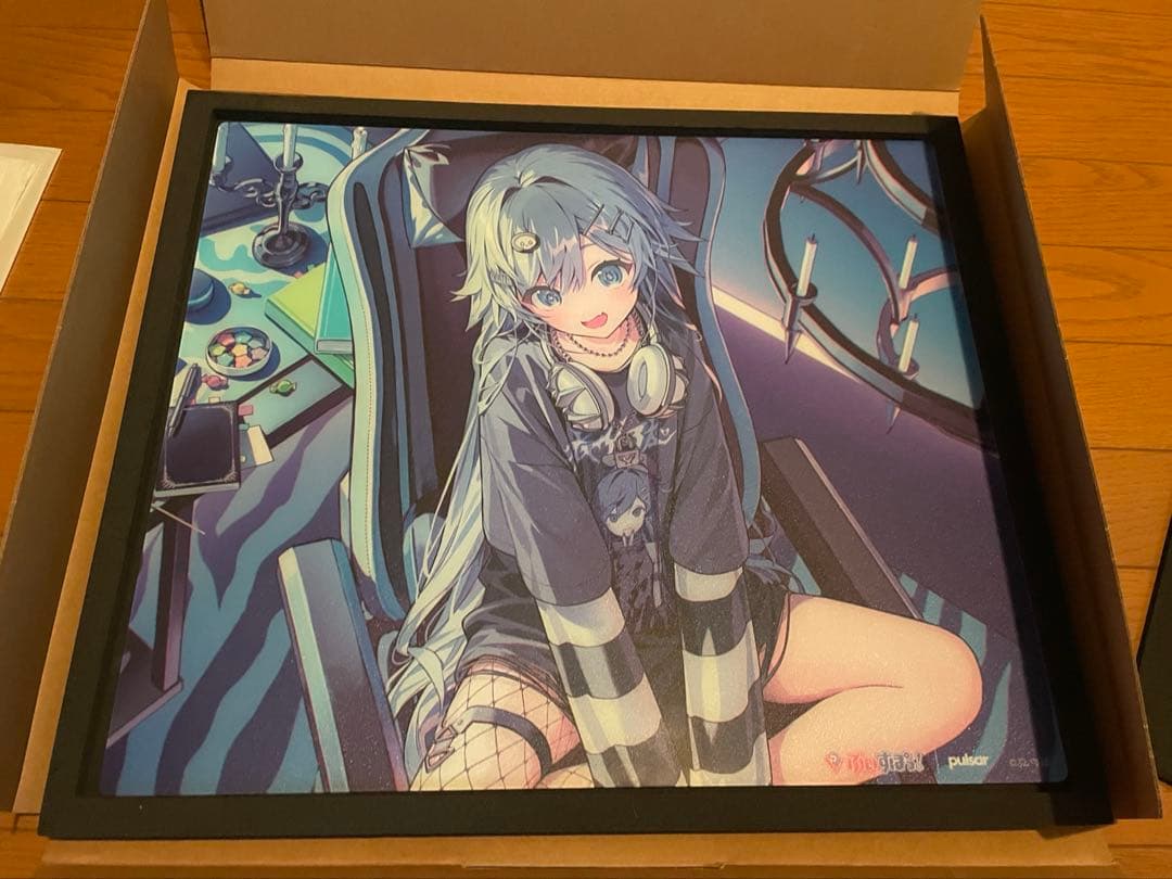 ぶいすぽっ！　ガラスマウスパッド　夜乃くろむ