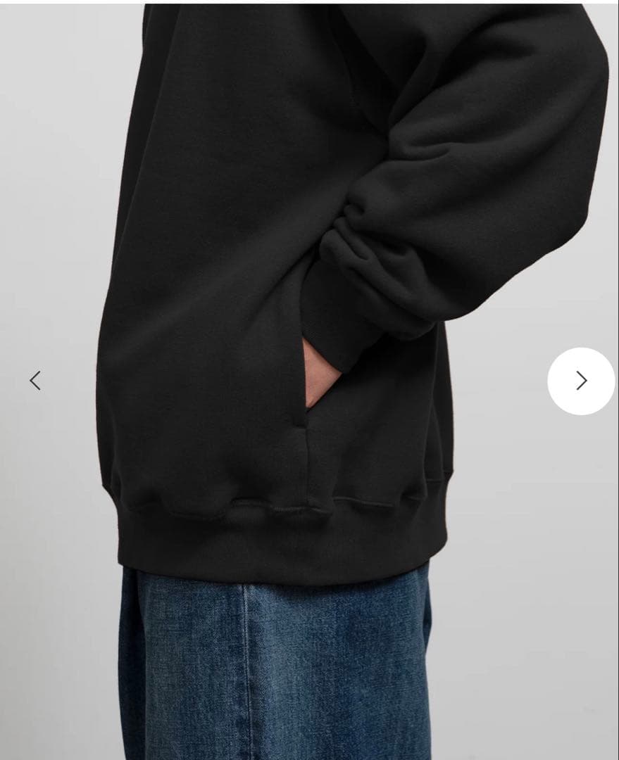 グラフペーパー AZUMA Terry Crew Neck Sweat