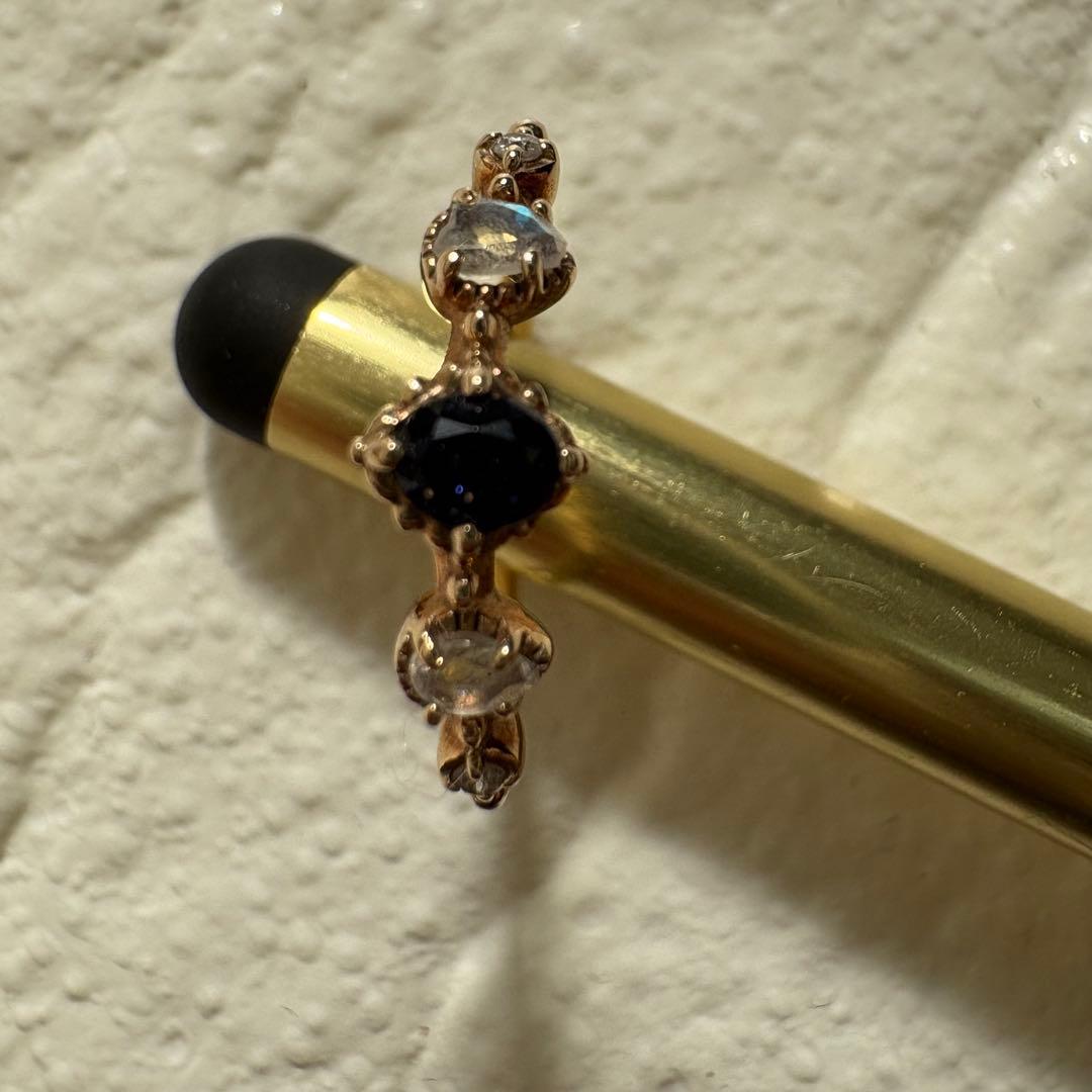 極美品✨【Ron Herman】ストーン リング ゴールド