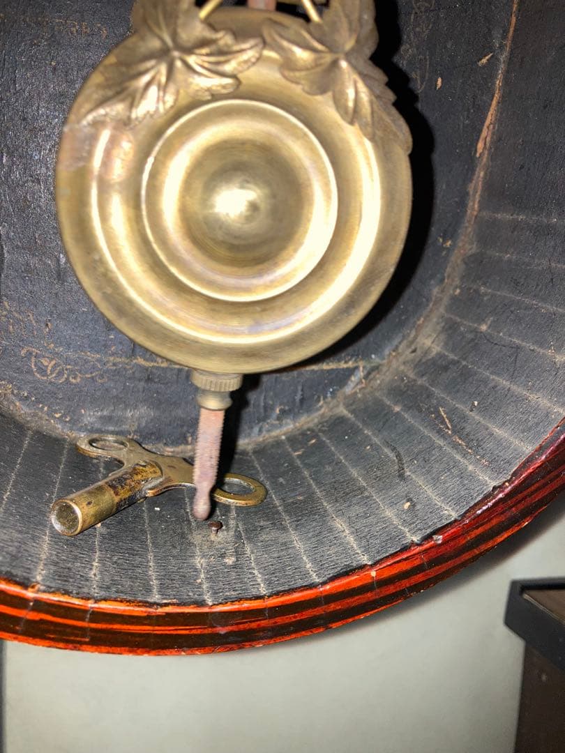 精工舎 ダルマ 四つ玉アンティーク柱時計 修復済