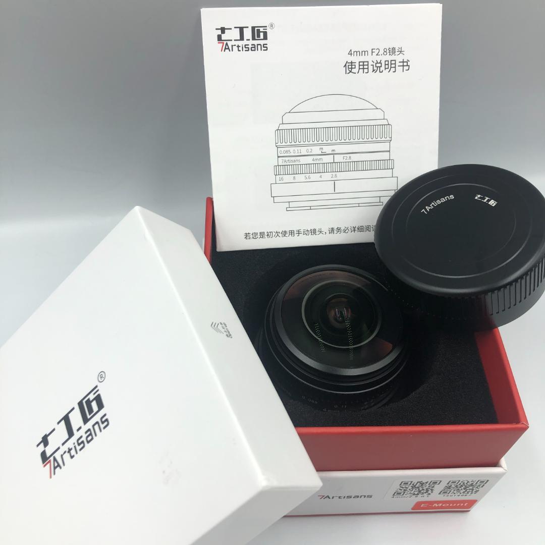 7artisans 4mm F2.8 円形魚眼レンズ/Y23862-O2