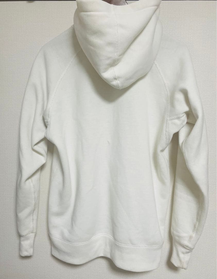 も*ー様 THE NOROTH FACE ホワイト　ジップパーカー